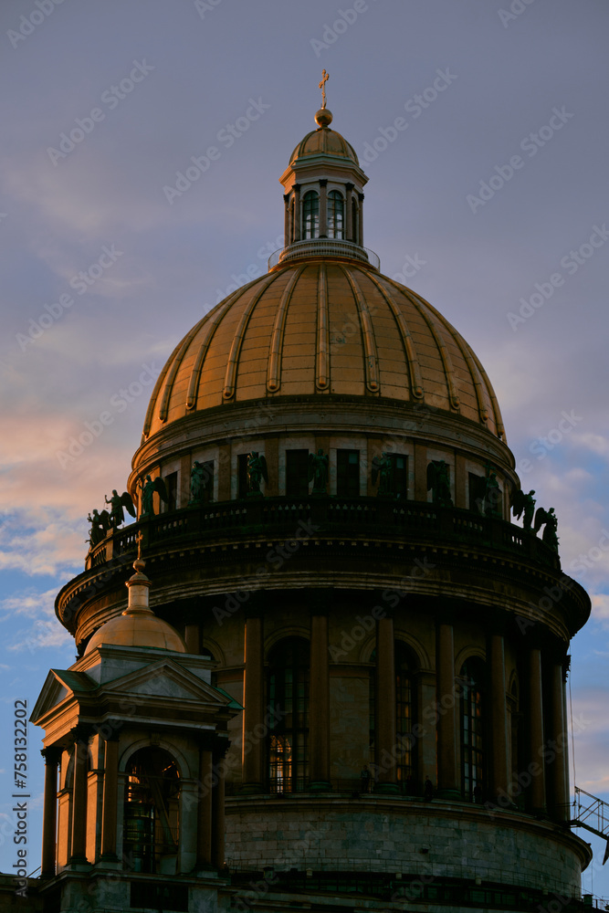 St. Isaac's Cathedral in St. Petersburg, Russia