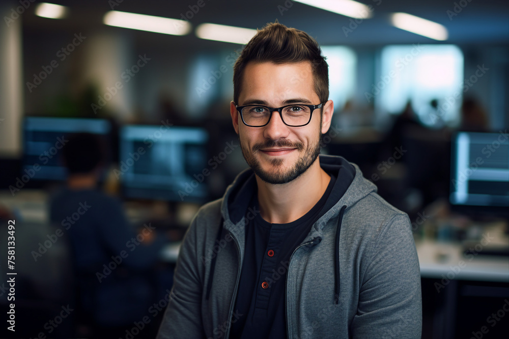 Business people programmers meeting conference against hackers criminals Generative AI Business people programmers meeting conference against hackers criminals Generative AI