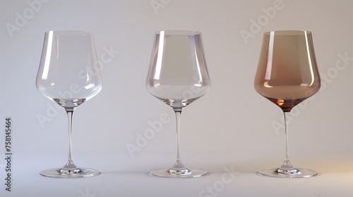 Empty Wine Glasses