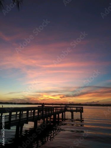 Serene sunrise in Florida