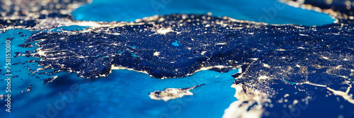 Foto Turkey tilt shift panorama