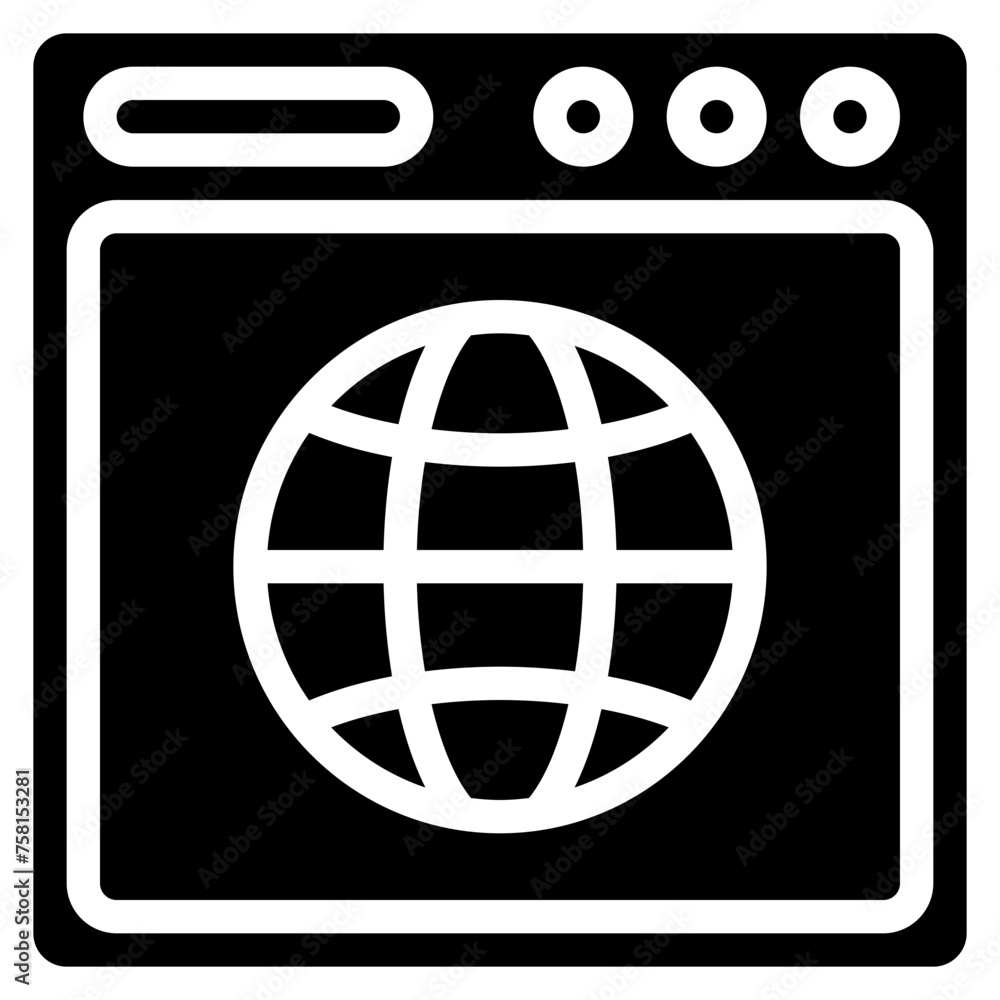 Internet Connection Website Icon Internet Connection Website Icon
