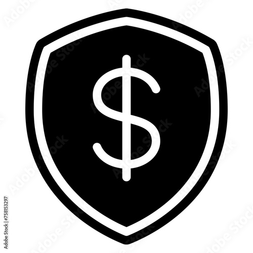 Financial Shield Icon