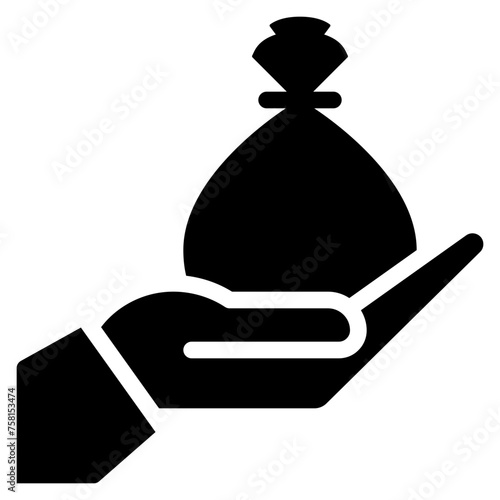 Give Money Bag Icon