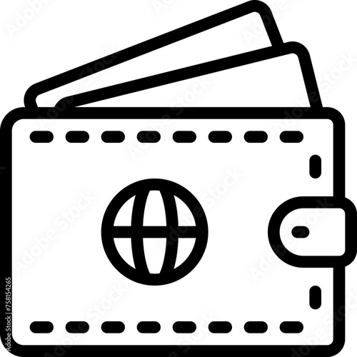 Internet Wallet Icon