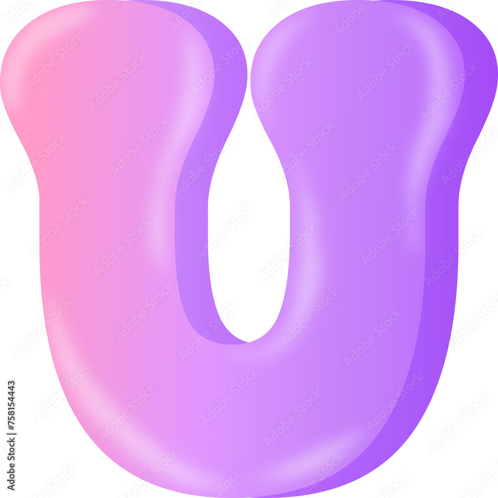 abstract 3d rendered illustration of a pink and blue glass abstract 3d rendered illustration of a pink and blue glass