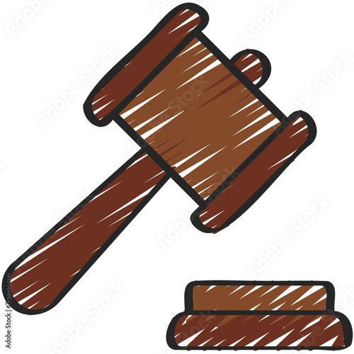 Auction Mallet Icon