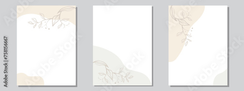 Set of abstract creative universal artistic pastel color templates. Good for poster, card, invitation, flier, cover, banner, placard, brochure and other graphic design