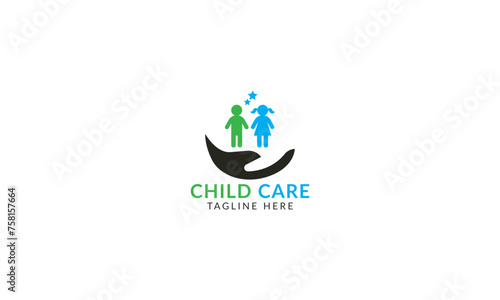 Playful illustration of children at play, symbolizing creativity and learning in childcare.