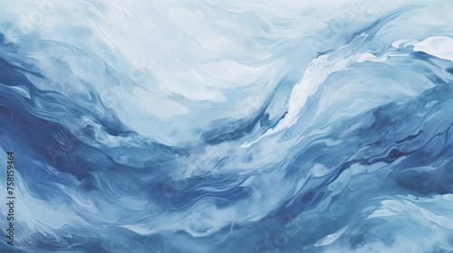 Fluid Ocean-Inspired Texture Background – Abstract Blue Wave Pattern with Flowing Lines for Marine and Nature-Themed Design