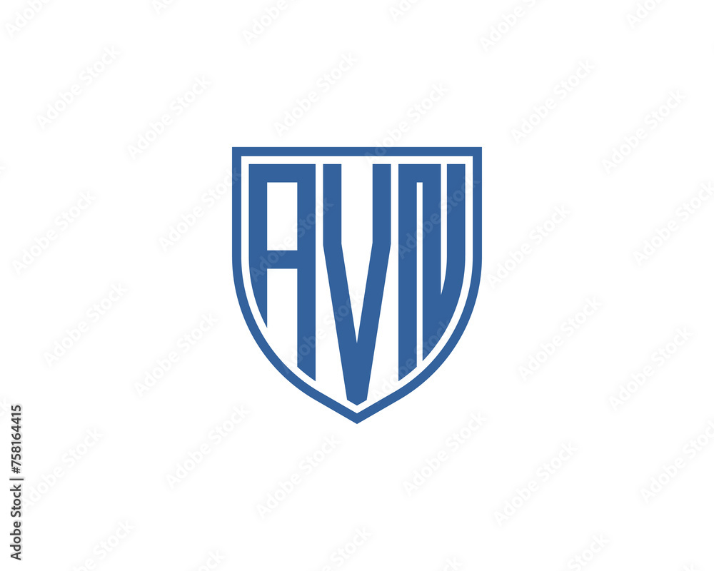 AVN logo design vector template AVN logo design vector template