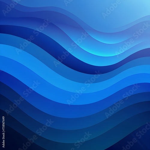 Wavy Layers Background: Abstract Design for Digital Projects