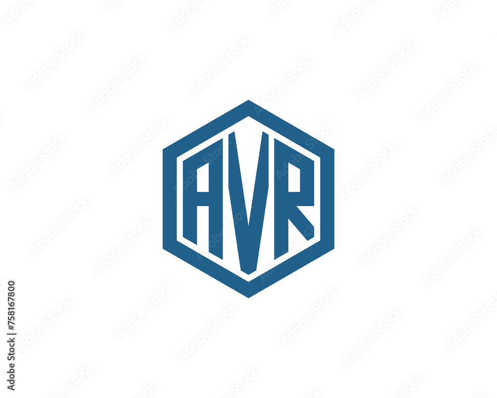 AVR Logo design vector template AVR Logo design vector template