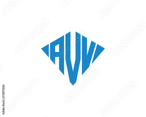 AVV Logo design vector template Free Download AVV Logo design vector template - GFXLoad