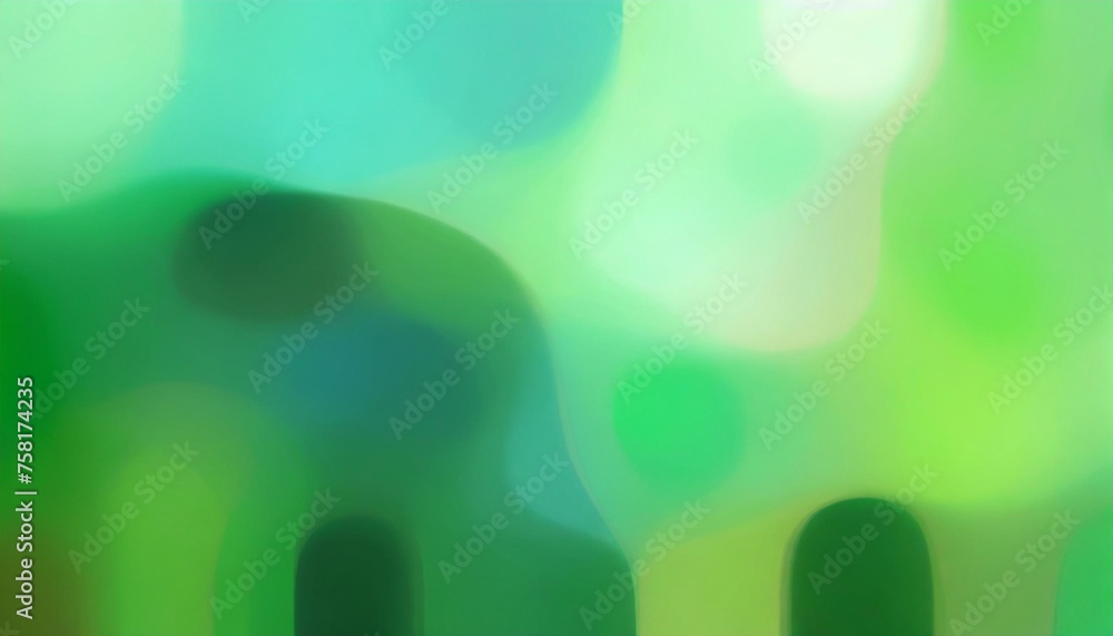 soft unfocused horizontal background graphic with medium sea green pale green and light green colors space for text or image - obrazy, fototapety, plakaty 
