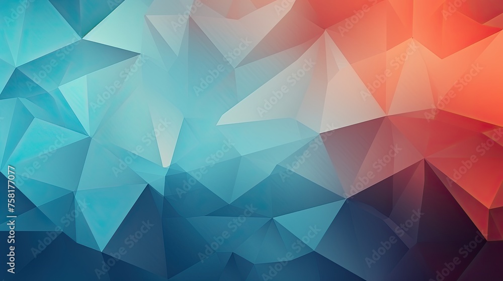 Geometric background with irregular polygon shapes - obrazy, fototapety, plakaty 