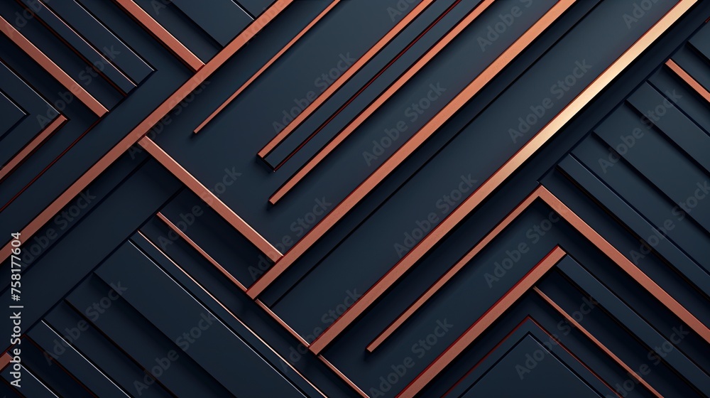 Obraz premium Geometric background with parallel lines
