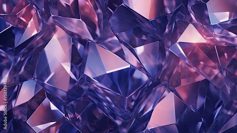 Crystal style geometric background using geometric shapes and reflections Crystal style geometric background using geometric shapes and reflections
