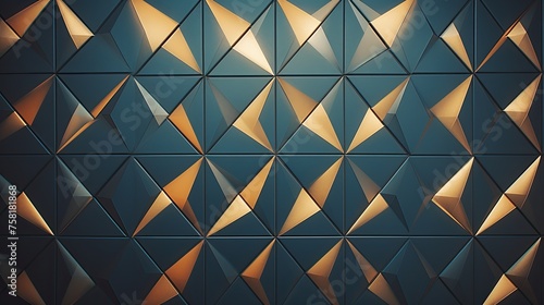 Geometric background with diamond grid patterns