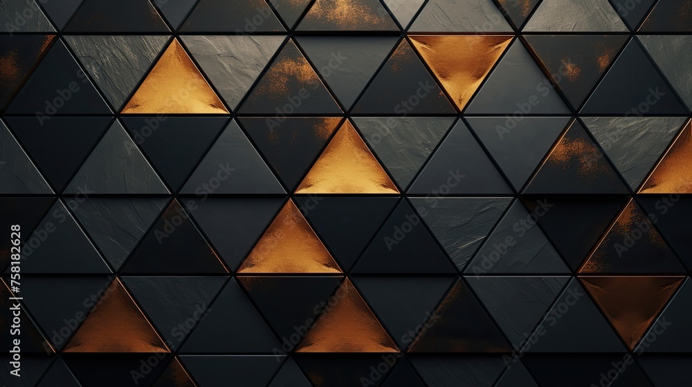 Geometric background with triangle shaped elements Geometric background with triangle shaped elements