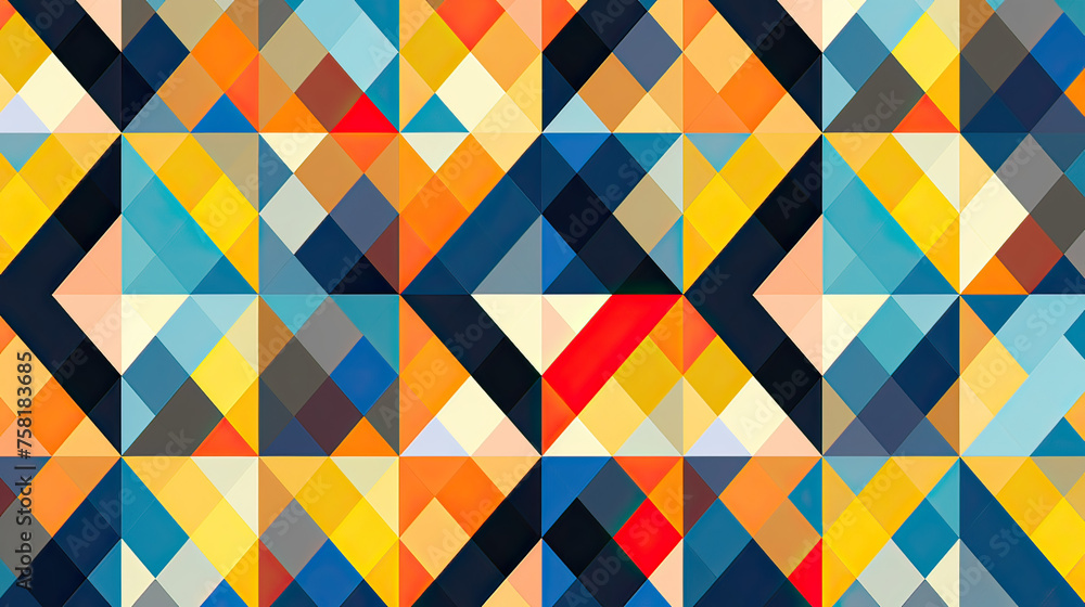 Modern Hyperfeminine Geometric Pattern Background Ai Generative Modern Hyperfeminine Geometric Pattern Background Ai Generative