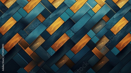 Geometric background with zigzag patterns