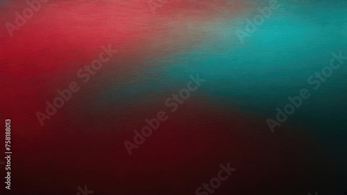 Maroon Teal grey brown  color gradient rough abstract background  grainy noise grungy