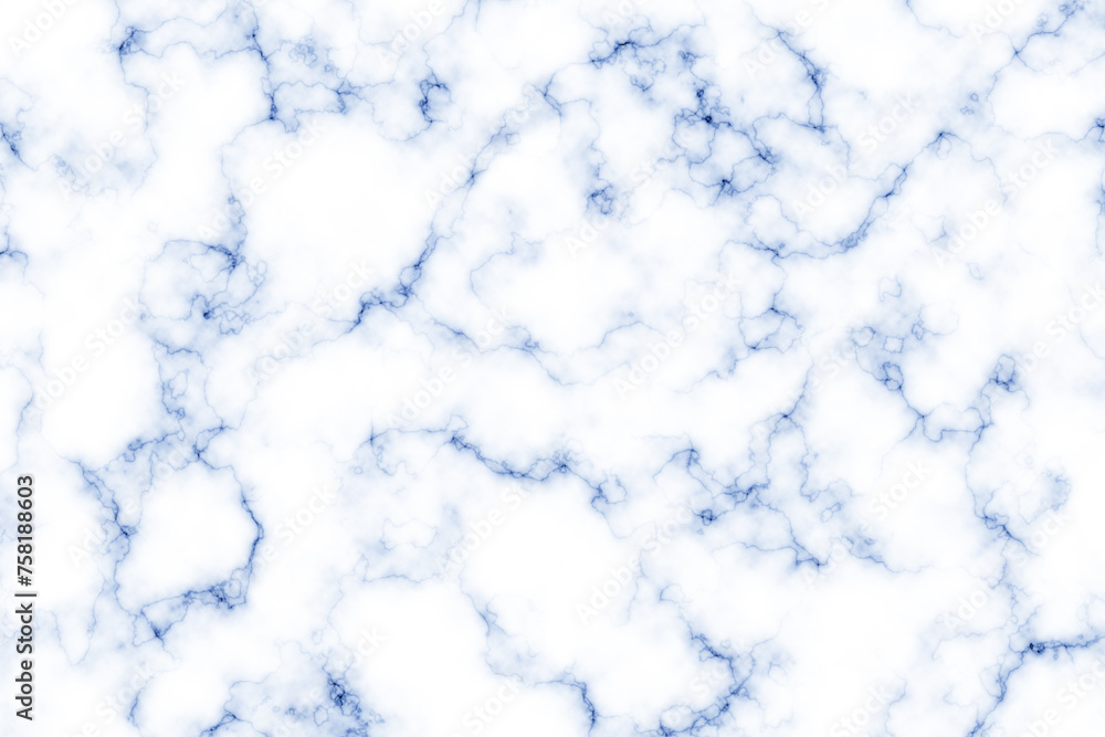Blue marble patterned texture background.