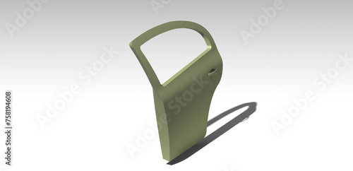 car door Catia v5 model, 3d rendering illustration 