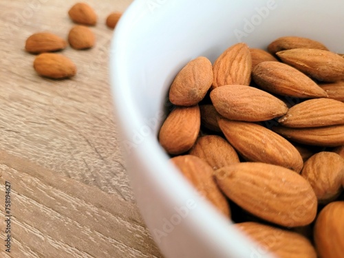Almonds – for vitamins, proteins and better fats.
