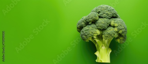 Vibrant and Fresh Broccoli Arrangement in a Healthy and Nutritious Display