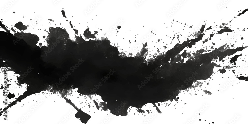 Paint stains black blotch background. Grunge Design Element. Brush Strokes. Vector illustration
Paint stains black blotch background. Grunge Design Element. Brush Strokes. Vector illustration