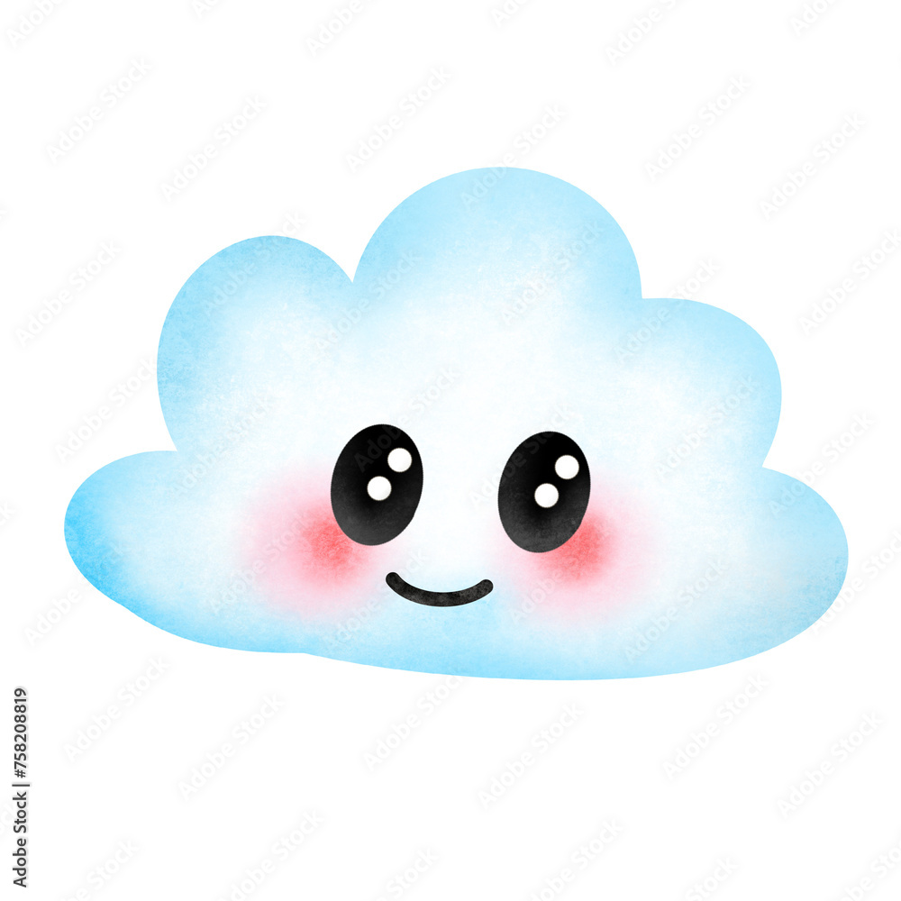Cute cloud cartoon clipart, Cute cloud cartoon clipart,
