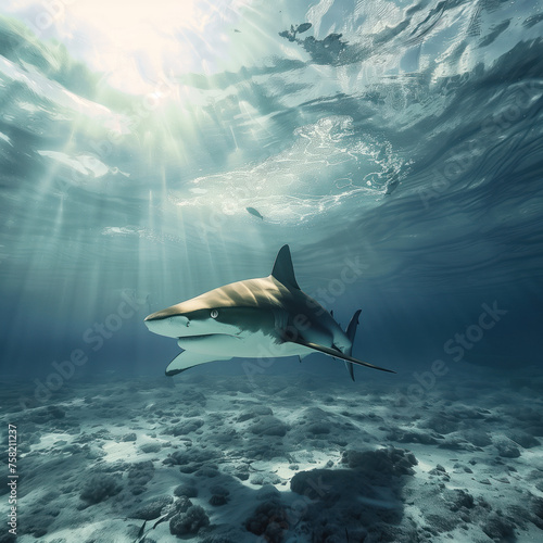 Shark Underwater © kevin