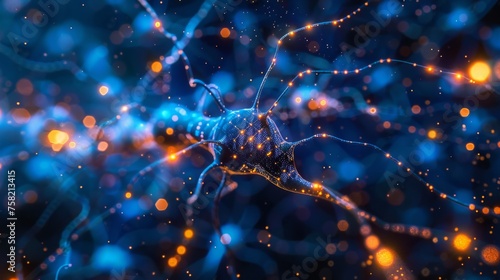 An innovative infographic showcasing the latest breakthroughs in human nerves healthcare. Doctor online concept