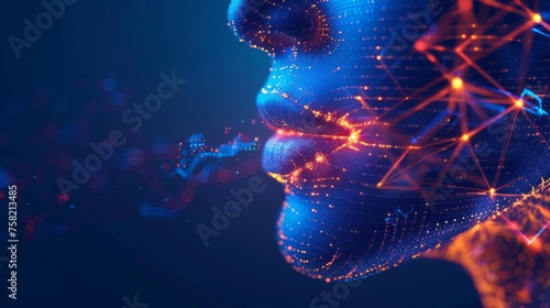 An innovative infographic showcasing the latest breakthroughs in human lip augmentation healthcare. Doctor online concept