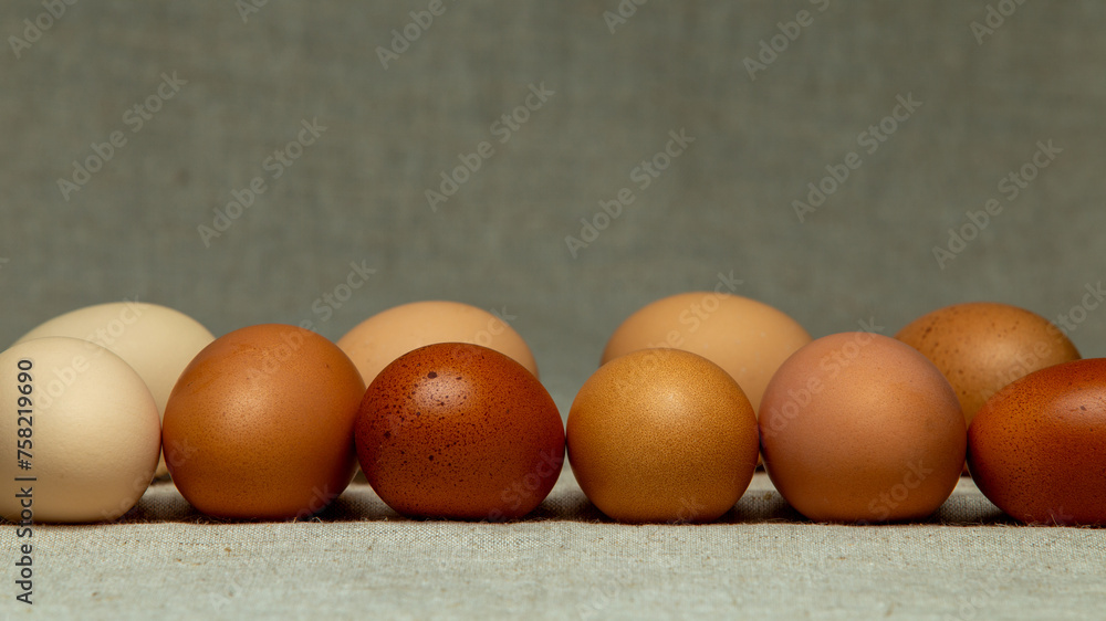 Chicken eggs, fresh and very good for your health Chicken eggs, fresh and very good for your health