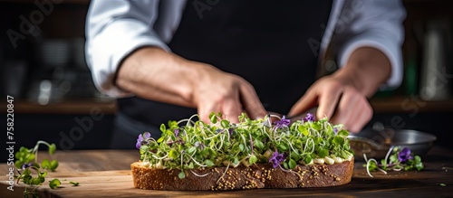 Creative Chef Making a Deli...