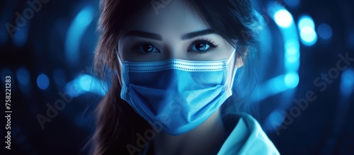 Protective Woman in Surgica...