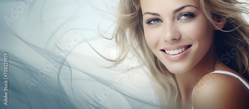 Radiant Blonde Beauty: Port...