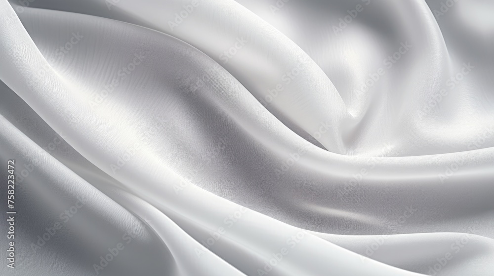 Detailed view of white fabric, versatile for various projects Detailed view of white fabric, versatile for various projects