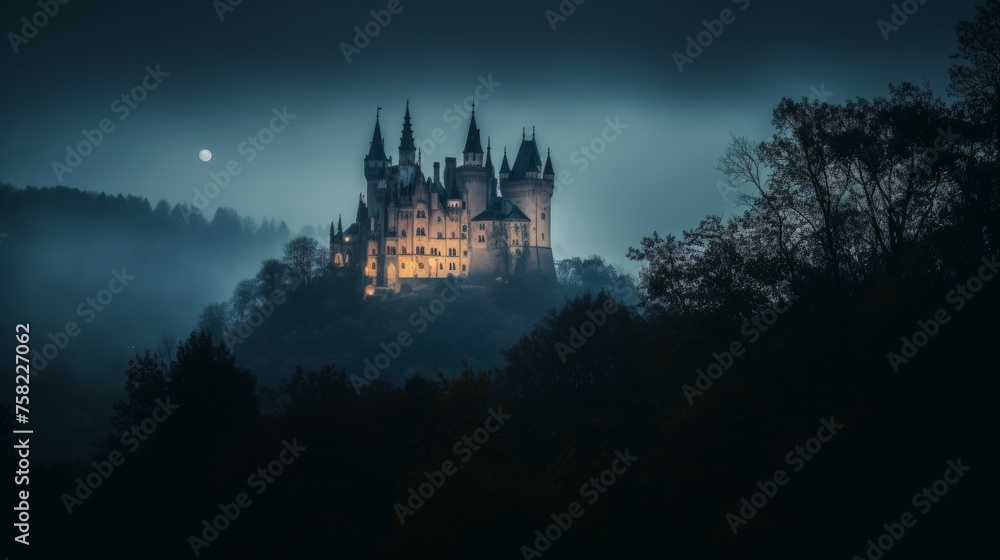 Old Gothic castle