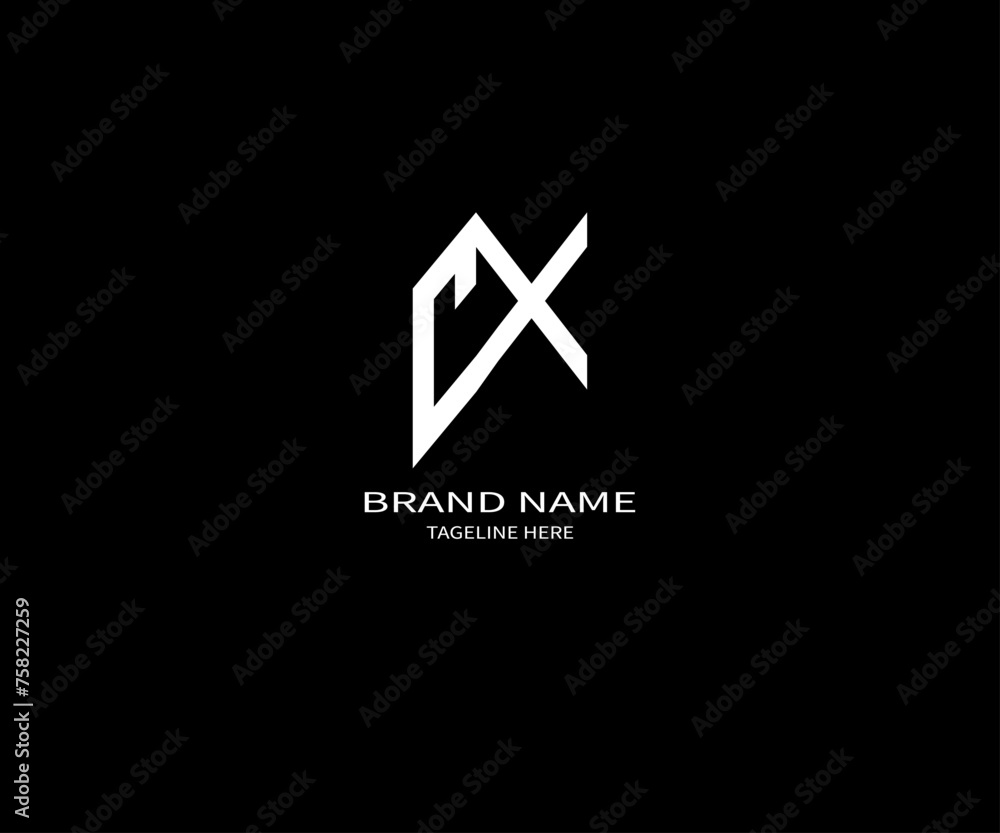 CX letter logo Design. Unique attractive creative modern initial CX initial based letter icon logo CX letter logo Design. Unique attractive creative modern initial CX initial based letter icon logo