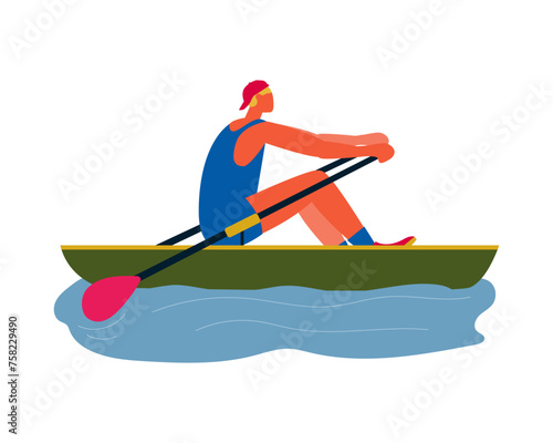 Obraz na plátně Academic rowing