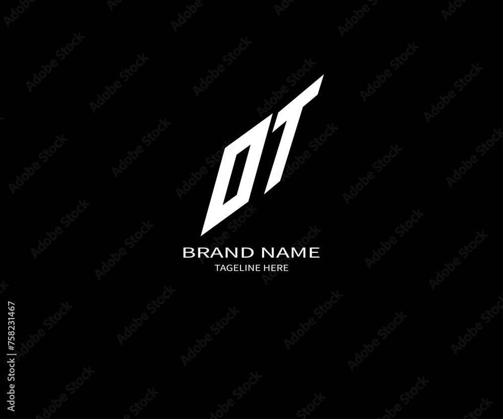 DT letter logo Design. Unique attractive creative modern initial DT initial based letter icon logo DT letter logo Design. Unique attractive creative modern initial DT initial based letter icon logo