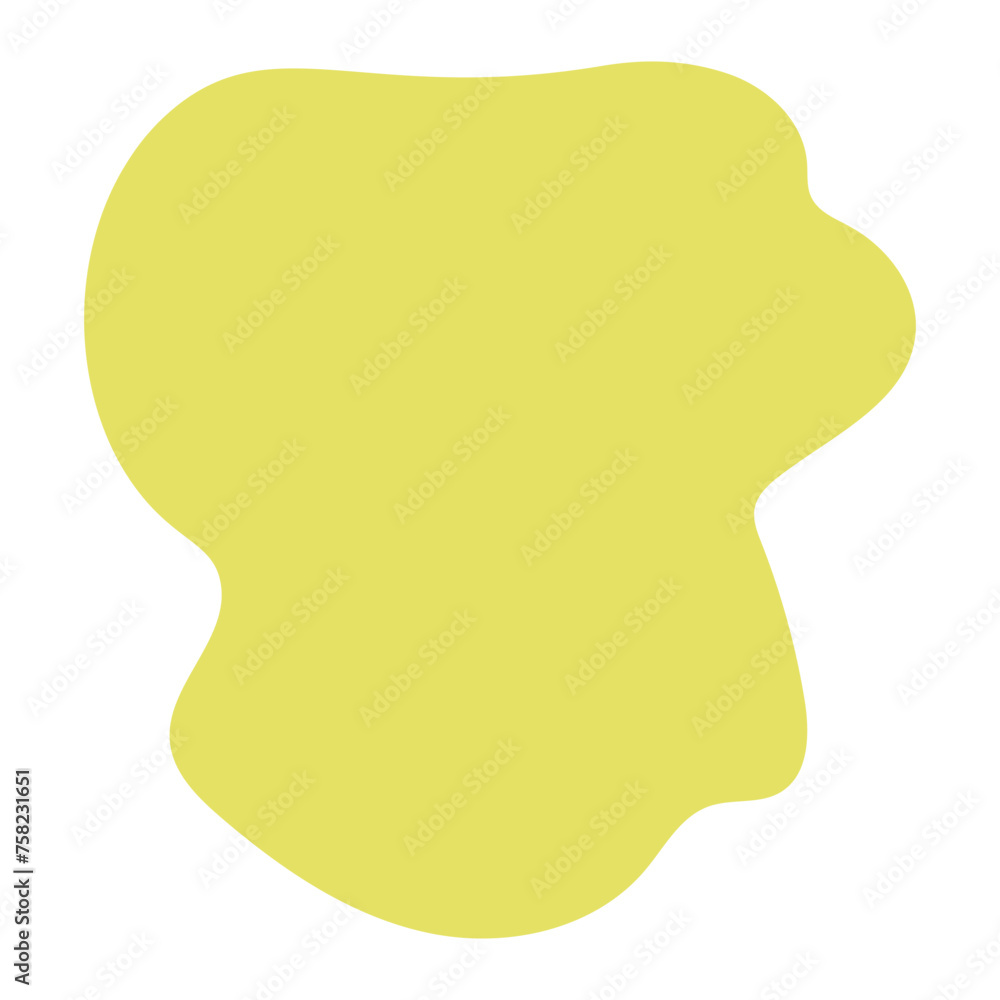 Cute abstract shapes, digital art illustrations Cute abstract shapes, digital art illustrations