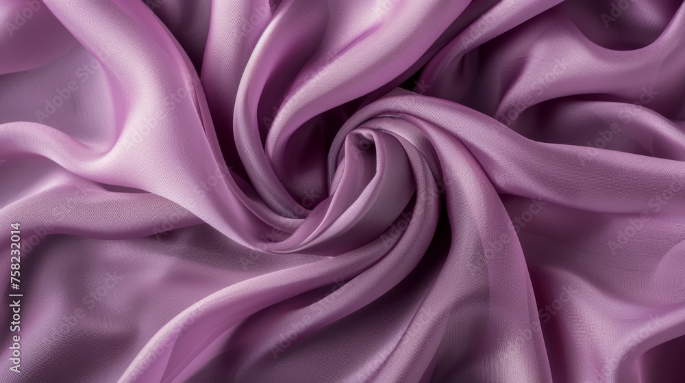 Obraz premium Elegant pastel silky fabric texture with smooth waves for fashion and luxury branding
