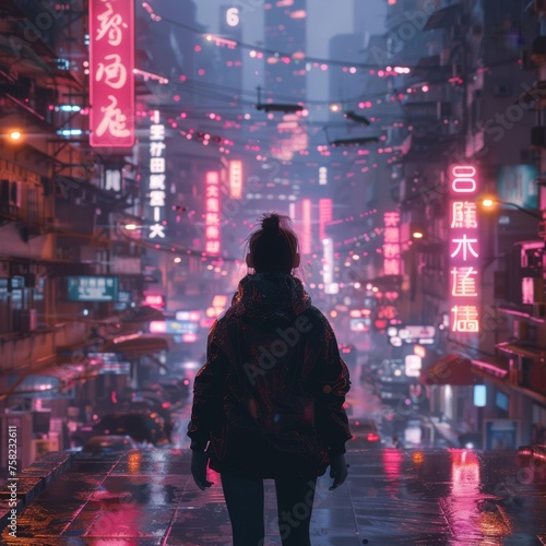 A cyberpunk marketplace for digital souls, where investors bid on the future potential of individuals’ tech innovations.