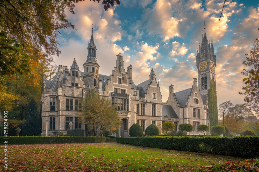Captivating landmark in Belgium