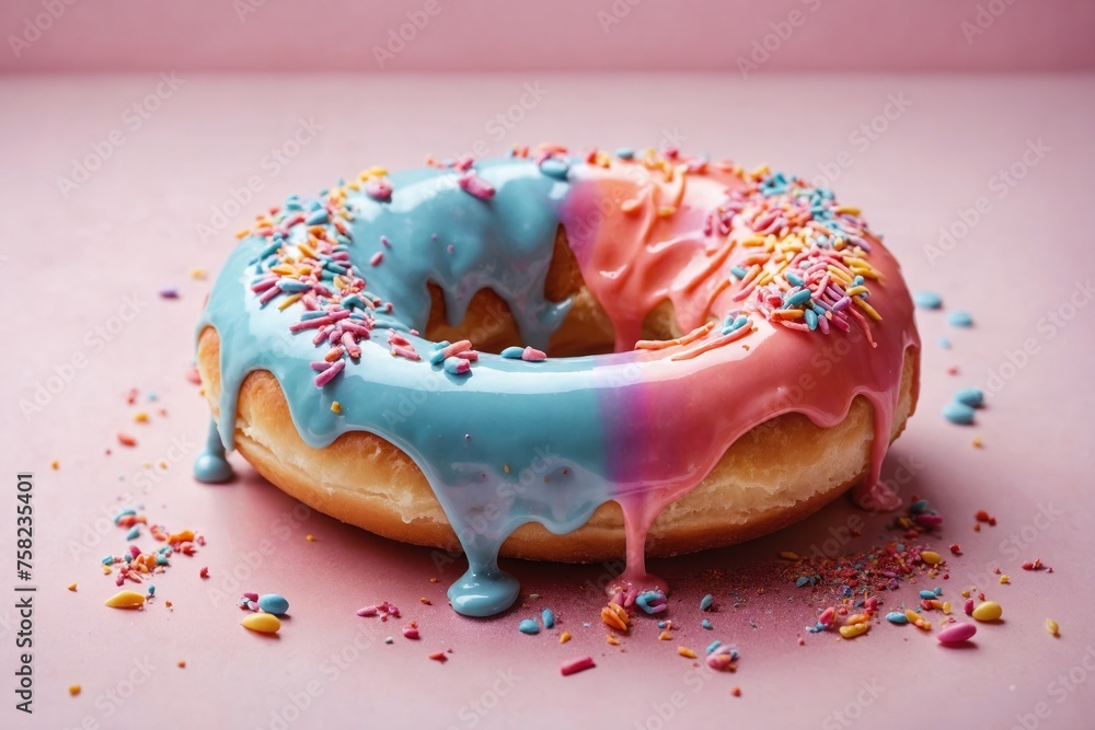 Donut donut in glaze Donut donut in glaze